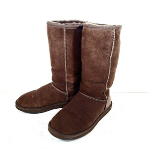 RB3LL UGG australia アグオーストラリア CLASSIC TALL II クラシックトール S/N 5815 ムートンブーツ 靴 ブラウン 茶色 レディース23cm