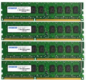 アドテック サーバー用 DDR3-1866 UDIMM 4GBx4枚組 ECC ADS14900D-E4G4　(shin