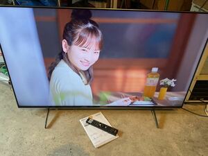 引取歓迎大分県別府市　SONY BRAVIA 55v型/KJ-55X9500H/プレミアム4K液晶TV/2020年/YouTube Netflix 等/Android TV/ネット対応