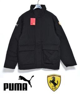 【送料無料】新品 PUMA × フェラーリ レース ステートメント ジャケット M 620901-01 中綿 防寒