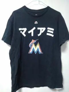 M.マーリンズ　ユニTシャツ(イチロー選手モデル）