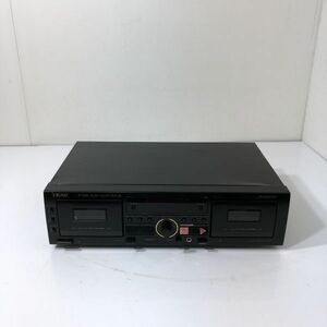 TEAC ダブルカセットデッキ W-790R 再生確認済み 現状品 AAL0501大4288/0614