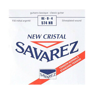 サバレス 弦 バラ弦 4弦 SAVAREZ 574NR NEW CRISTAL Normal tension クラシックギター弦 ニュークリスタル ノーマルテンション