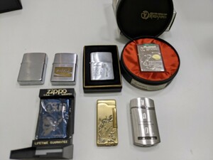 ZIPPO　ガスライター　ターボライター　7個まとめ　喫煙具　コカコーラ　オロビアンコ　など