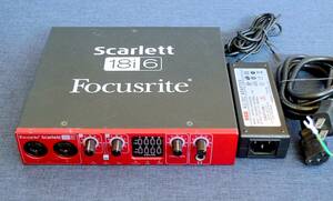 Focusrite Scarlett 18i6 USB Audio Interface 美品！動作品！