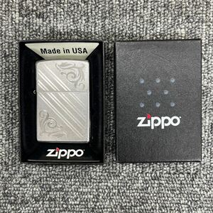 ☆156. Zippo ジッポ オイルライター 喫煙具 着火あり 現状品 箱付き