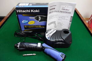 ★激安★中古★ HiKOKI(ハイコーキ) 3.6V 充電式 ドライバードリル 蓄電池・充電器付 FDB3DL2(LCS)