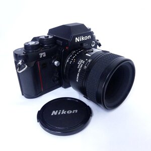 【送料無料】 Nikon ニコン F3 + AF MICRO NIKKOR 60mm f2.8 フィルムカメラ 空シャッターOK USED /2501C