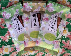 一番茶の深蒸し掛川茶3袋まとめて　　☆送料無料