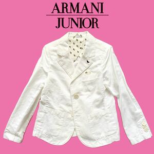 【新品未使用】ARMANI JUNIOR コットン＆リネン ジャケット