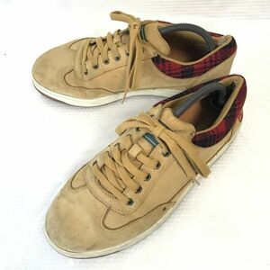 Timberland★ローカットブーツ/レザースニーカー【10W/28.0/ベージュ/beige】sneakers/Shoes/trainers◆B-191