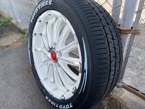 ハイエース 200系 18インチ タイヤホイール 車検対応 BD12!! TOYO H30 225/50R18 4本セット 1台分 ドレスアップタイヤ＆ホイールセット