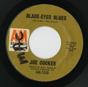 【ロック 7インチ】Joe Cocker - Black-Eyed Blues / High Time We Went [AM-1258]
