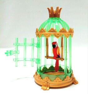 ☆希少!1999年当時物!絶版品!プレイモービル playmobil 3032 Royal Children with Parrot Cage「オウムの鳥かご」ブロック フィギュア 玩具