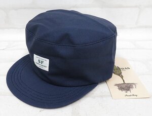 1H4526-2■新品 ササフラス×クーパーズタウン ダックシーズボックスキャップ SASSAFRAS COOPERSTOWN SEEDS BOX CAP DUCK