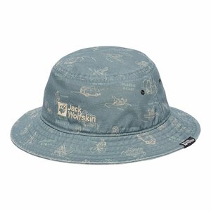 1507711-JackWolfSkin/CANVAS BUCKET HAT V2 バケットハット メンズ レディー