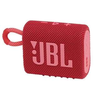 ◆新品未開封 JBL ポータブルBluetoothスピーカー JBL Go 3 レッド(JBLGO3RED) [209gコンパクト/IP67等級の防水性能と防塵] 保証付