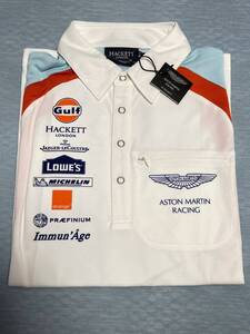 ASTON MARTIN RACING Gulf HACKETT LONDON シャツ Mサイズ 新品