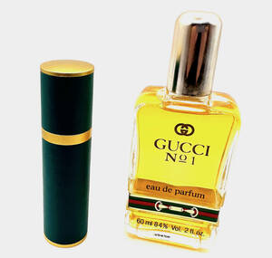 ★グッチ香水・GUCCI No.1 EAU DE PARFUM 60ml with a Bonus (★特別オマケ付) ★未使用・地下冷暗倉庫保管・廃盤・入手困難