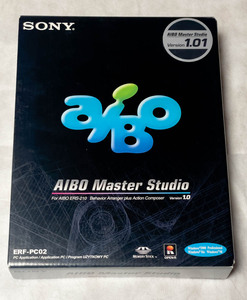 AIBO Master Studio V1.01 日本語版 ERF-PC02 アイボ マスタースタジオ SONY