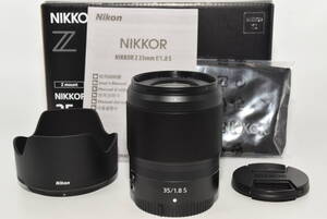 【特上品】 Nikon 単焦点レンズ NIKKOR Z 35mm f/1.8S Zマウント フルサイズ対応 Sライン　#6425