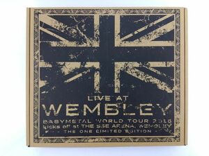 外箱一部凹み有り BABYMETAL LIVE AT WEMBLEY THE ONE LIMITED EDITION 2CD+Blu-ray BOXセット 輸送用外箱付◆3101/西伊場店