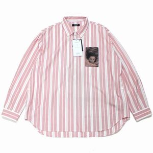 UNDERCOVER アンダーカバー 24AW Twin Peaks ジャガードパッチ ハーフジップシャツ 5 レッド