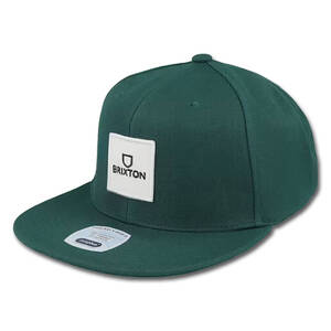 正規品 BRIXTON(ブリクストン) ALPHA SQUARE MP SNAPBACK Spruce.