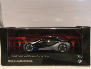 1/43 BMW Vision Efficient 映画 i8 コンセプトカー ミニカー ミッションインポッシブル モデルカー