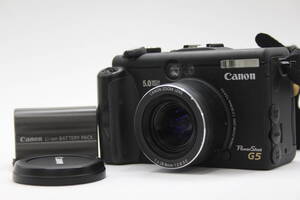 【返品保証】 キャノン Canon PowerShot G5 バッテリー付き コンパクトデジタルカメラ v7436