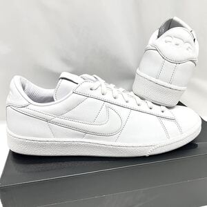 27.5cm 新品 コムデギャルソン ナイキ コラボ スニーカー TENNIS CLASSIC テニスクラシック 白 BLACK COMME des GARCONS NIKE ギャルソン