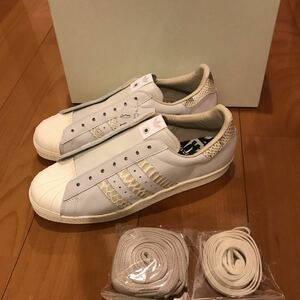 新品限定！アディダススーパースター80s レザーB.I.T.D27.5cm/adidasコンソーシアムconsortium完売