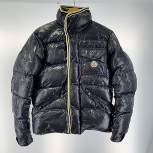 【中古】MONCLER BRANSON サイズ1 モンクレール 920-091-41355-50 ダウン ブランソン ネイビー[240019469376]