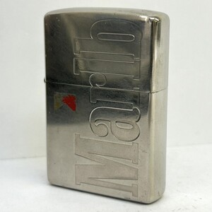 F221-SK14-1485 ▲ ZIPPO ジッポ Marlboro マルボロ 2000年製 オイルライター 火花あり シルバーカラー 箱付き 喫煙具 喫煙グッズ