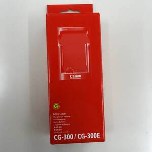 Canon キヤノン CG-300 CG-300E バッテリー チャージャー 充電器 純正品 未使用品