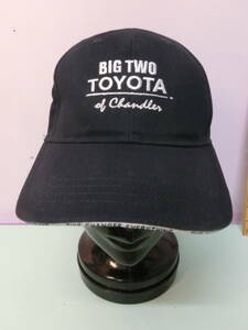 TOYOTA トヨタ自動車USA 企業物 正規品キャップ 帽子 刺繍 big two toyota of chandler アドバタイジング アメリカ 未使用