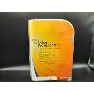 中古（傷や汚れあり）Microsoft Office Professional 2007　通常版 [製品版]オフィス　プロフェッショナル　2007