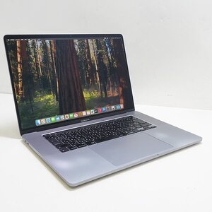 ◇ Apple MacBook Pro（16インチ Late 2019）MVVJ2J/A スペースグレイ【Core i7 2.6GHz/16GB/SSD512GB/Radeon Pro 5300M】