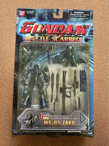 MIA 機動戦士ガンダム　MS IN ACTION GUNDAM BATTLE SCARRED MS-05 ZAKU 旧ザク&ドップ