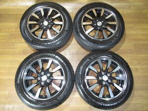 EUROTECH GAYA10 6.5J-16+43 108/5H 205/60R16 16インチアルミホイール+2022年オールシーズンタイヤ4本シトロエンC4ピカソ/プジョー