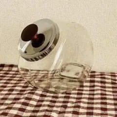 昭和レトロ　ガラス瓶　ガラスポット　猫瓶　駄菓子屋　お菓子入れ