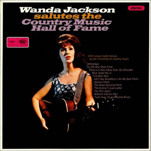 英LP Wanda Jackson Wanda Jackson Salutes The Country Music Hall Of Fame ST2606 Capitol Records /00260