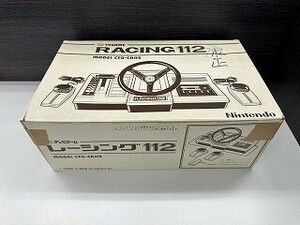 G304-X6-102 Nintendo 任天堂 ニンテンドー レーシング 112 / TV GAME RACING 112 CTG-CR112 箱付き 通電未確認 現状品①