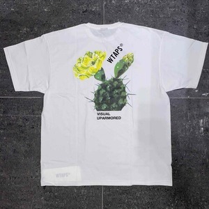 WTAPS 24ss SPOT CACTO/SS COTTON TEE XLサイズ ダブルタップス カクト半袖Tシャツ