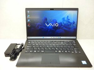 ☆1円☆第8世代☆VAIO☆VJPK11C12N☆Core i5 1.60GHz/8GB/SSD256GB/高解像度1920x1080/無線/Bluetooth/カメラ/Office/Win11 DtoD領域☆