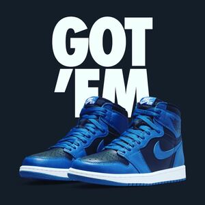 Nike Air Jordan 1 Dark Marina Blue 27cm RETRO HIGH ナイキエアジョーダン1 ROYAL レトロ GAME