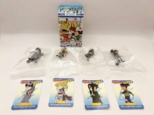 〓バンダイ〓NARUTO マスコットフィギュア ビバナルト さんばんめ イルカ/再不斬/白等 4点まとめ売り @ 忍者 フィギュア 少年ジャンプ