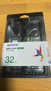 【メモリー】ADATA DDR4-3200(PC4-25600) 32GB(16GB×2枚)