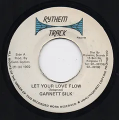 ジャマイカ7" Garnett Silk Let Your Love Flow NONE Rythem Track Records /00080