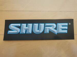 ステッカー SHURE